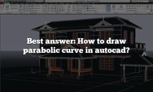 Best Answer How To Draw Parabolic Curve In Autocad