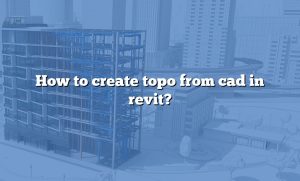 How To Create Topo From Cad In Revit