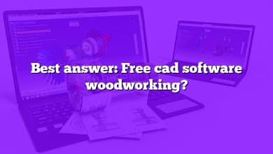 Best answer: Free cad software woodworking?