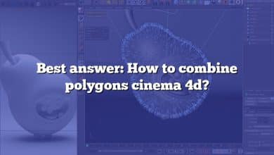 Best answer: How to combine polygons cinema 4d?