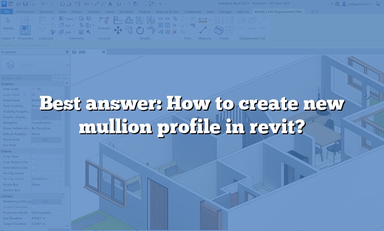 Best answer: How to create new mullion profile in revit?