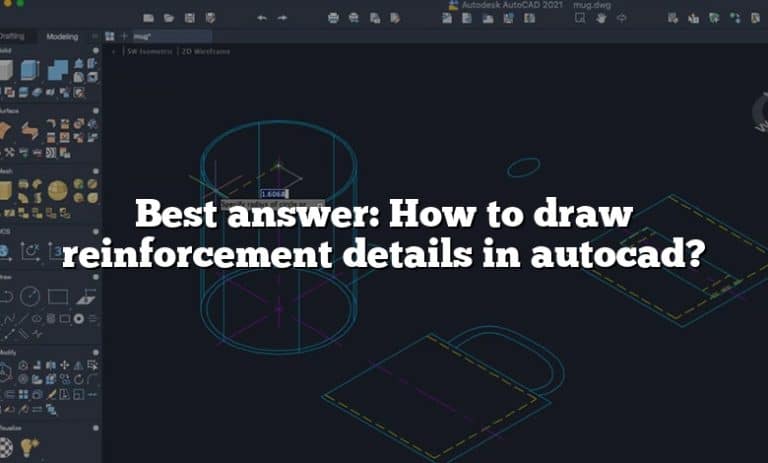 Best Answer: How To Draw Reinforcement Details In Autocad?