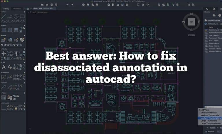 Disassociated annotation в autocad как убрать