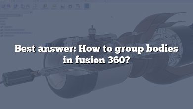 Best answer: How to group bodies in fusion 360?