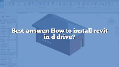 Best answer: How to install revit in d drive?