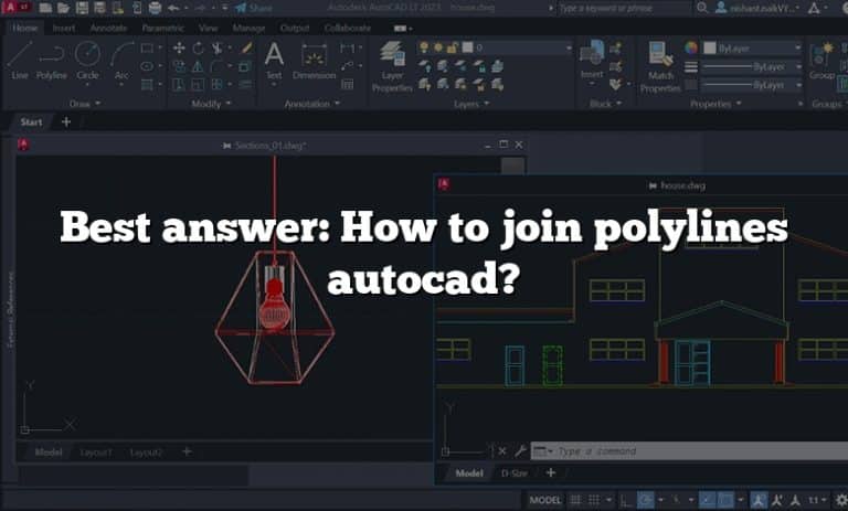 Best Answer How To Join Polylines Autocad 