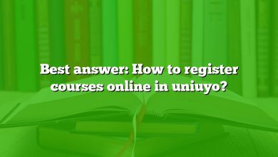 Best answer: How to register courses online in uniuyo?