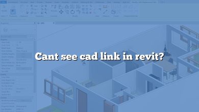 Cant see cad link in revit?