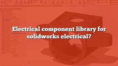 Electrical component library for solidworks electrical?