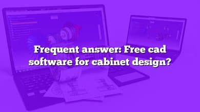 Frequent answer: Free cad software for cabinet design?