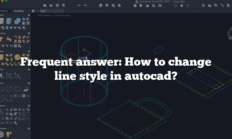 How To Change Line Style In Autocad