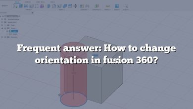 Frequent answer: How to change orientation in fusion 360?