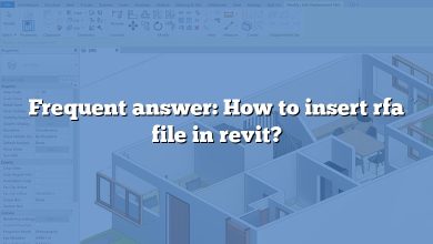 Frequent answer: How to insert rfa file in revit?