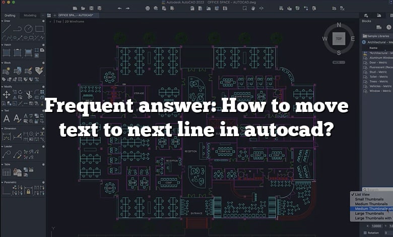 Frequent Answer How To Move Text To Next Line In Autocad 