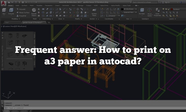 Frequent answer: How to print on a3 paper in autocad?