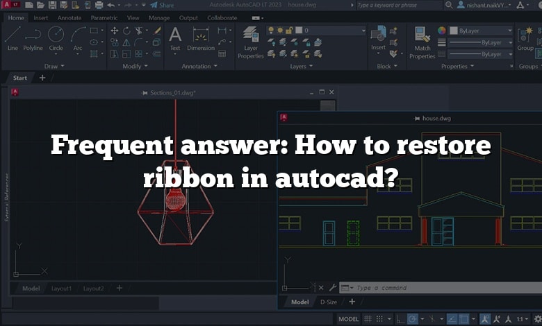 Frequent Answer How To Restore Ribbon In Autocad 