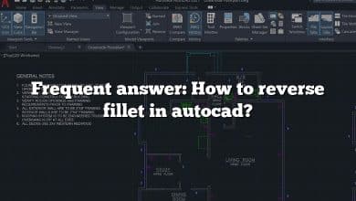 Frequent answer: How to reverse fillet in autocad?