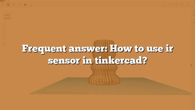 Frequent answer: How to use ir sensor in tinkercad?