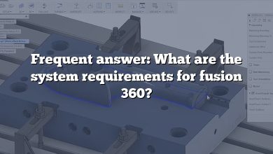 Frequent answer: What are the system requirements for fusion 360?