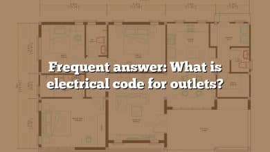 Frequent answer: What is electrical code for outlets?