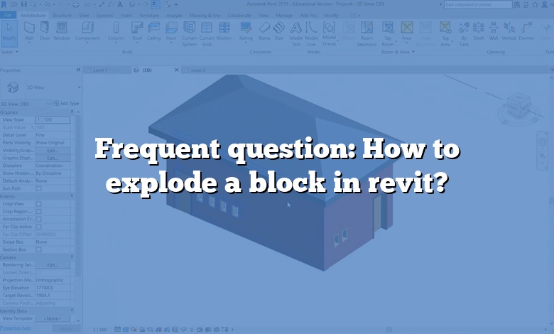 Frequent question: How to explode a block in revit?