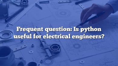 Frequent question: Is python useful for electrical engineers?