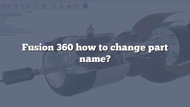 Fusion 360 how to change part name?