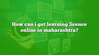 How can i get learning licence online in maharashtra?