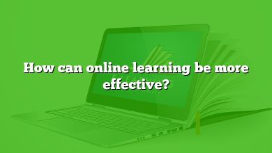 How can online learning be more effective?