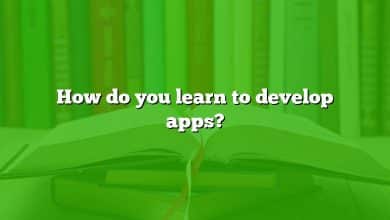 How do you learn to develop apps?