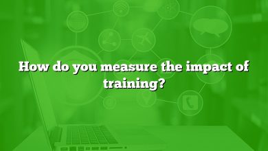 How do you measure the impact of training?