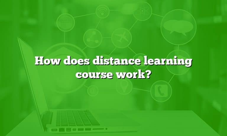 course work distance