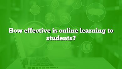 How effective is online learning to students?