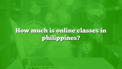 How much is online classes in philippines?