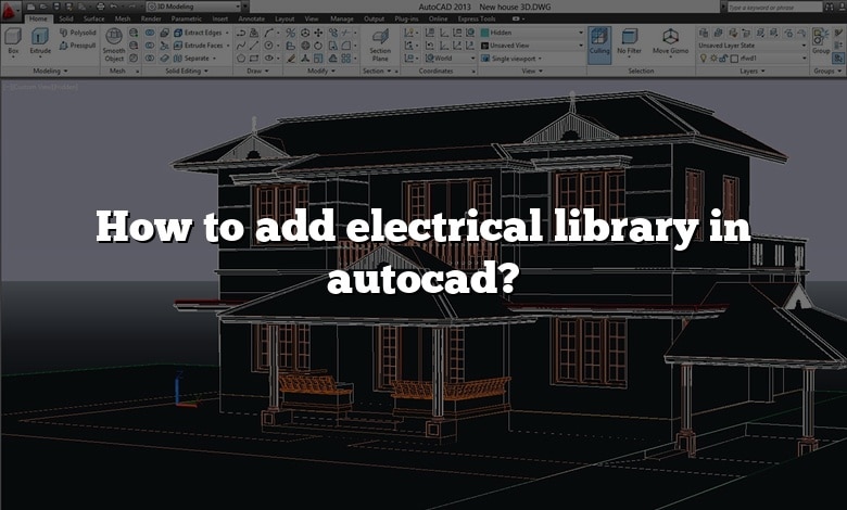 autocad electrical library