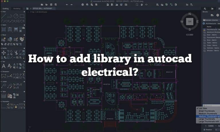library autocad electrical