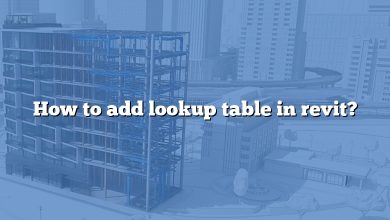 How to add lookup table in revit?