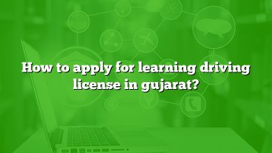 How to apply for learning driving license in gujarat?