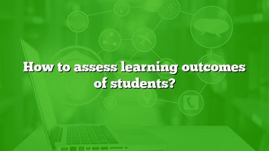 How to assess learning outcomes of students?