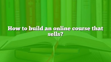 How to build an online course that sells?