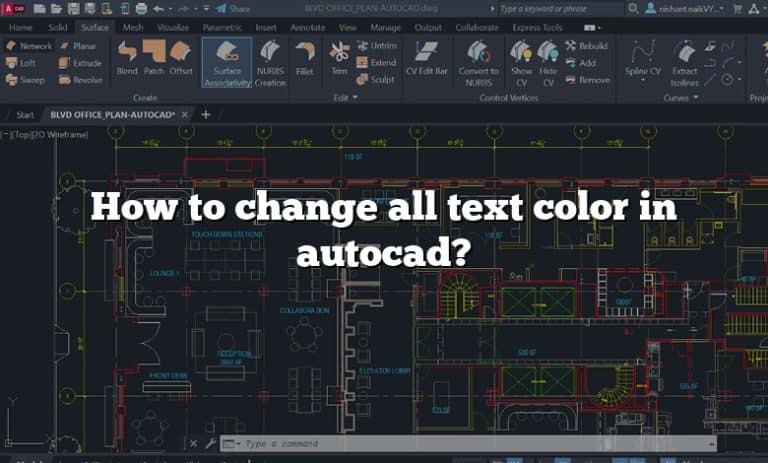 how-to-change-all-text-color-in-autocad