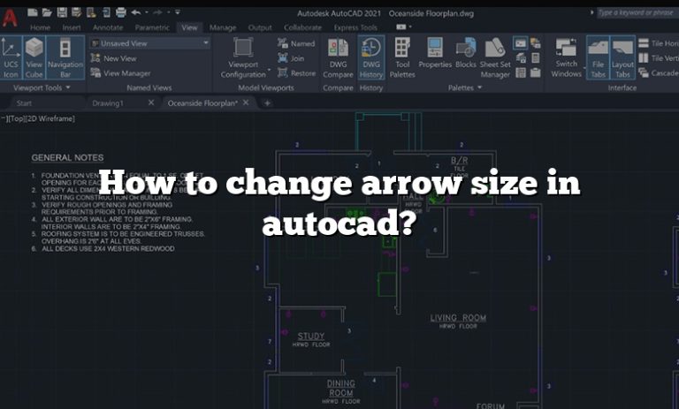 how-to-change-arrow-size-in-autocad