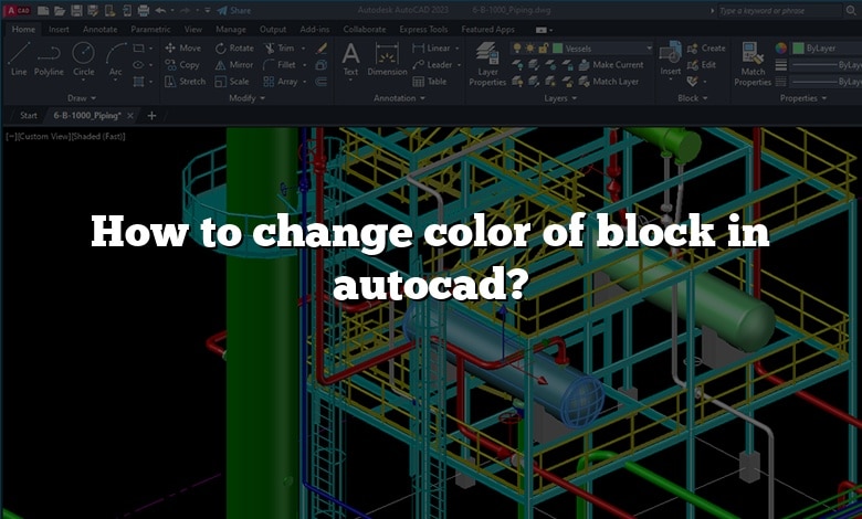 how-to-change-color-of-block-in-autocad