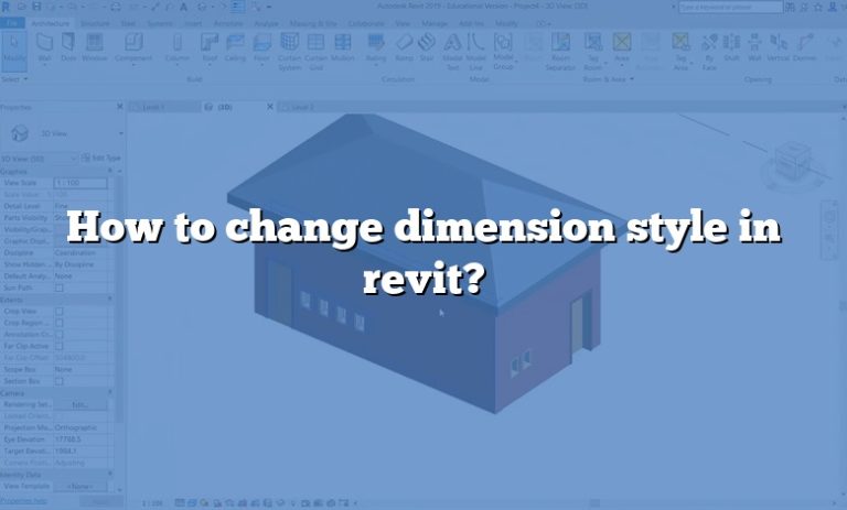 how-to-change-dimension-style-in-revit