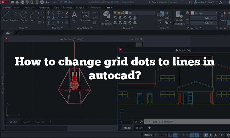 how-to-change-grid-dots-to-lines-in-autocad