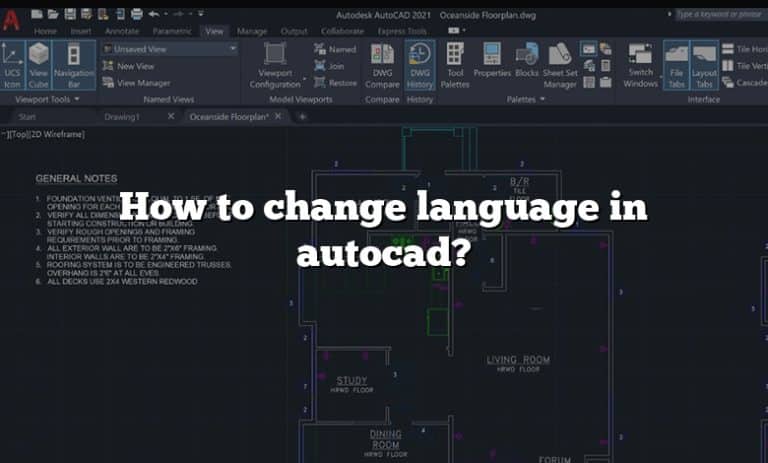 How To Change Language In Autocad 2020