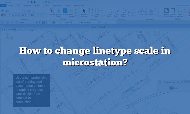 Change Linetype Scale In Layer Autocad