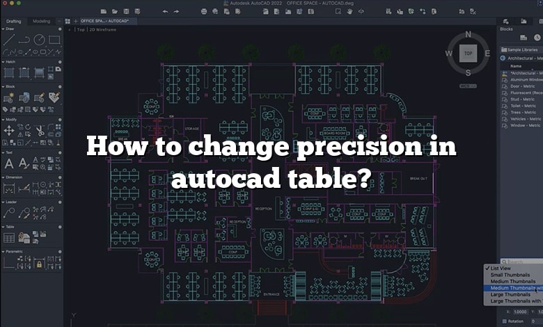 how-to-change-precision-in-autocad-table