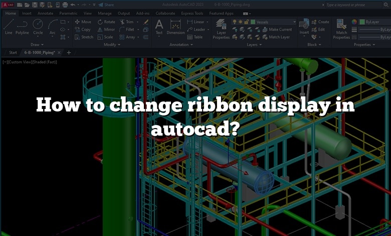 how-to-change-ribbon-display-in-autocad-answer-2022