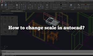 How to change scale in autocad?